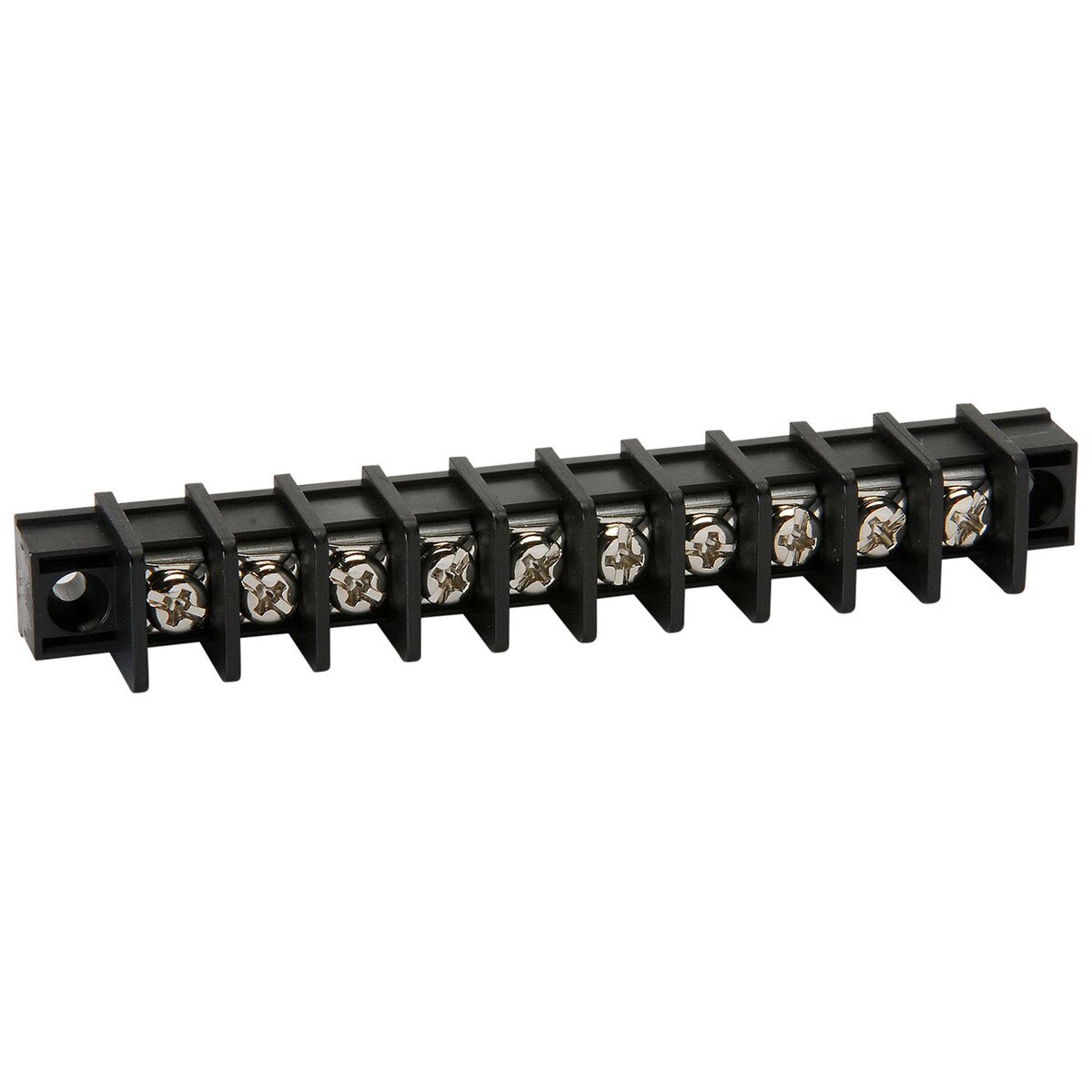 NTE 25B10010 10Pole Solder Lug Type Barrier Terminal Strip